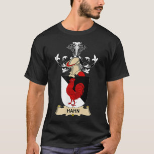 T-shirt Hahn Manteau d'armoiries Famille Crest 