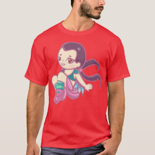 T-shirt hai lin mignonne sorcière