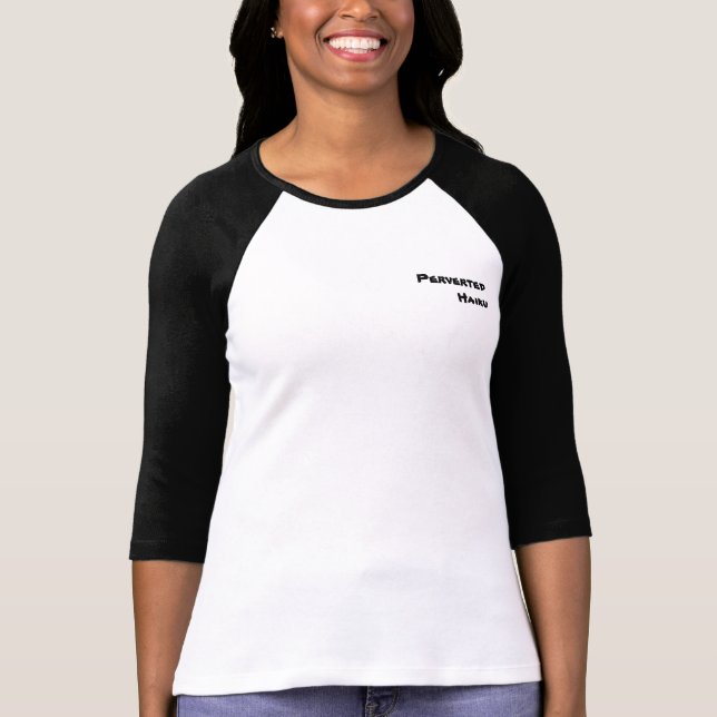 T-shirt Haiku perverti (Devant)