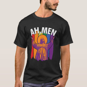 T-shirt Hail Gay Satan Lgbt Goth Gay pride Hail Gay Satan