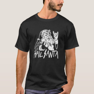 T-shirt Hail Père Noël Relaxé