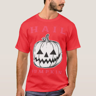 T-shirt Hail Pumpkin Halloween Vintage Horror Jack O' Lant