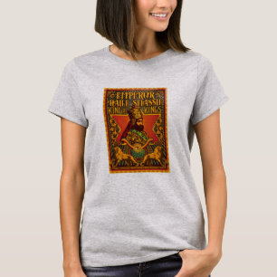 T-shirt Haile Selassie I SAI Jah Rastafari Rasta Jah Bénis