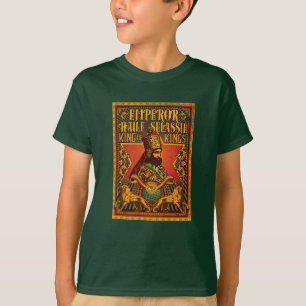 T-shirt Haile Selassie I SAI Jah Rastafari Rasta Jah Bénis