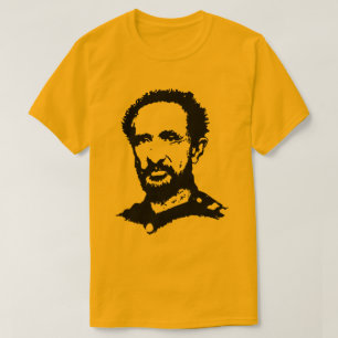 T-shirt Haile Selassie - Jah - Messiah - Rastafari