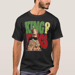 T-shirt Haile Selassie King Rastafarian