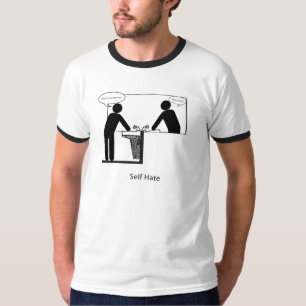 T-shirt Haine de soi