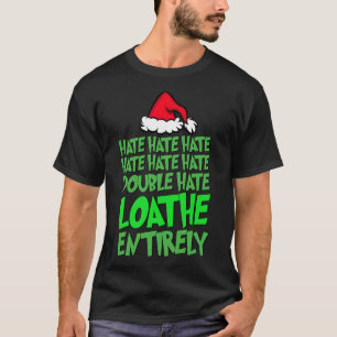 T-shirt Haine Haine Double Haine Loathe Entièrement Fun Ch