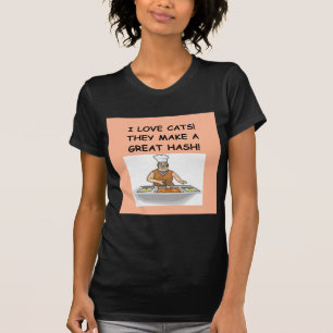 T-shirt haineux de chat