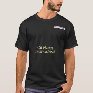 T-shirt Haineux de chat internationaux