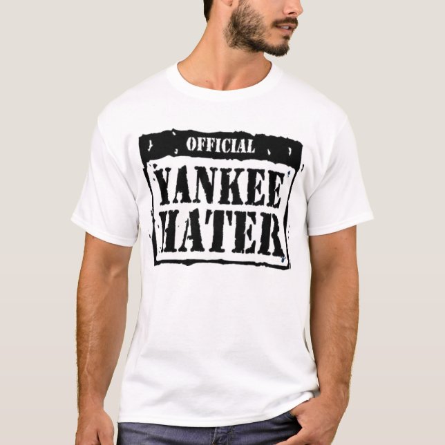 T-shirt haineux de yankee (Devant)