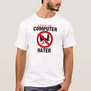 T-shirt Haineux d'ordinateur