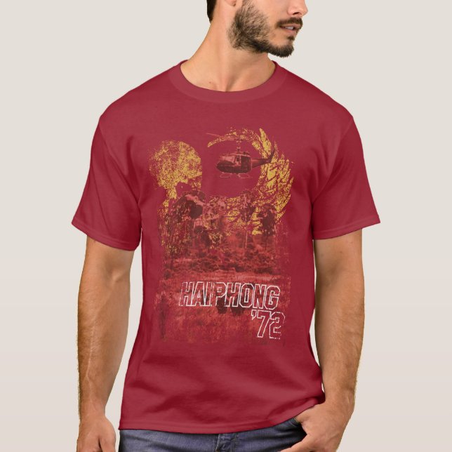 T-shirt Haïphong 72 en couleurs (Devant)