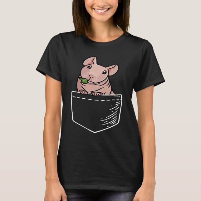 T-shirt Hairless Guinea Pig  2 (Devant)