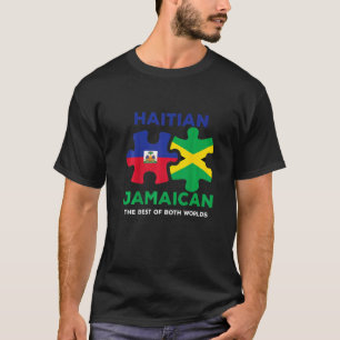 T-shirt Haïti Amérique Haïtienne Jamaïque Caraïbes Combo M