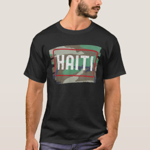 T-shirt Haïti Camouflage