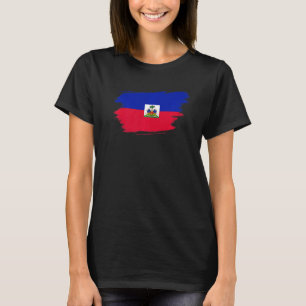 T-shirt Haïti Drapeau Haitien Fierté