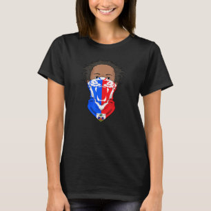 T-shirt Haïti Jour du Drapeau Fier Pays Aimer Ayiti Ma