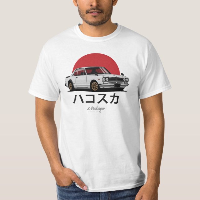 T-shirt Hakosuka 2000GTR (Devant)