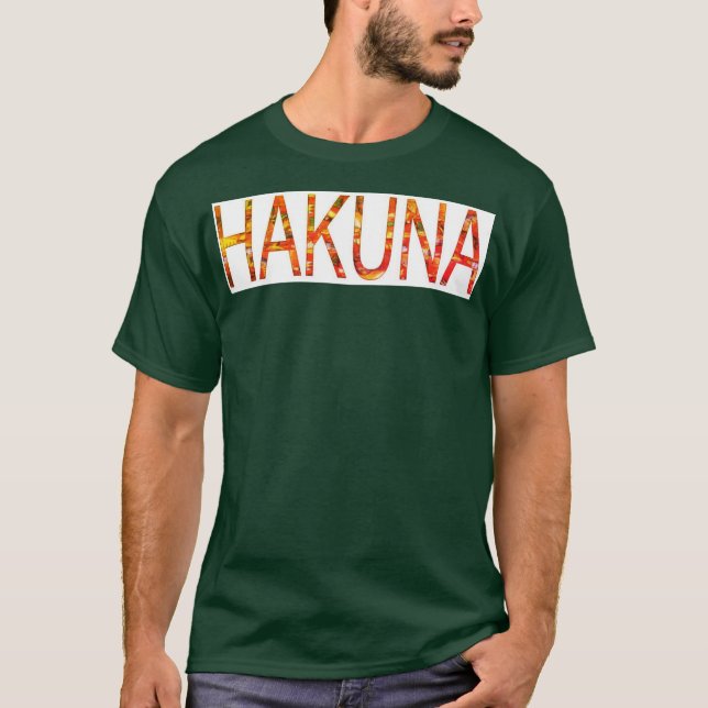 T-shirt Hakuna Matata (Devant)