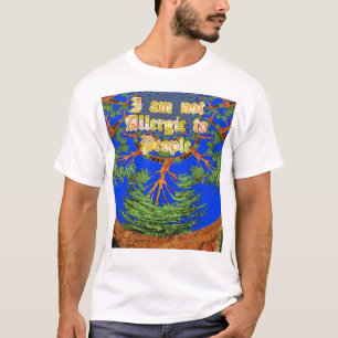 T-shirt Hakuna Matata cadeaux Je ne suis pas allergique au