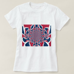 T-shirt Hakuna Matata Cadeaux tendance rouge et bleu.jp