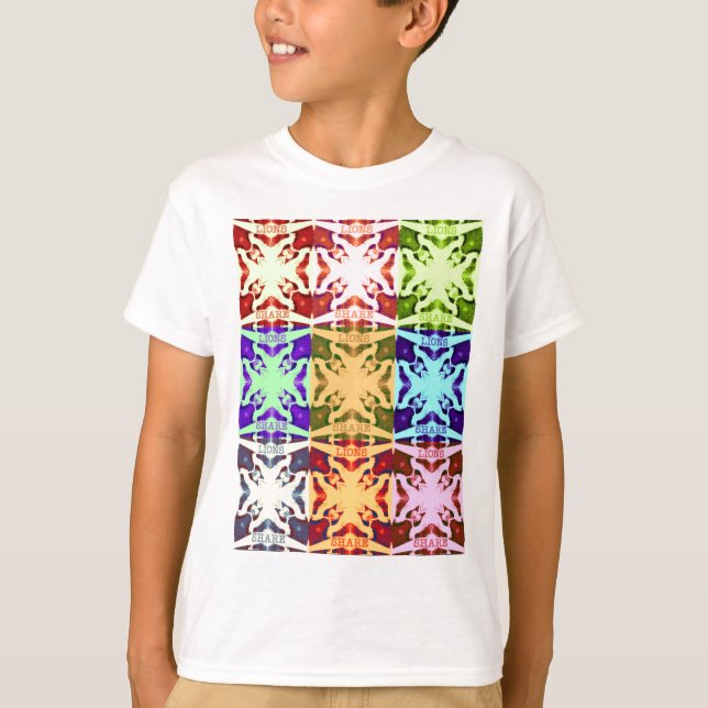 T-shirt Hakuna Matata lions cadeau (Devant)