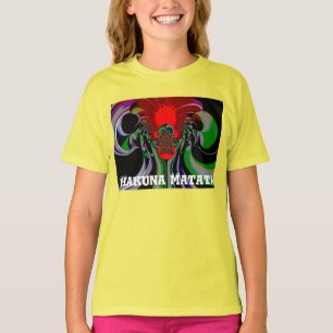 T-shirt HakunaMatata Cadeau pour filles' Hanes Comfor Blen