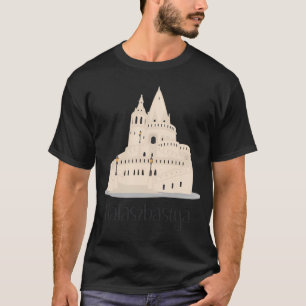 T-shirt Halászbástya Bastion des Pêcheurs Budapest