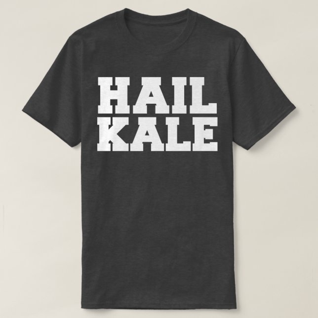 T-shirt Hale Kale Funny Vegan végétarien Herbivore Foodie (Design devant)