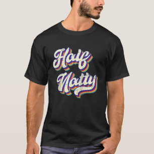 T-shirt Half Natty Gym Fitness Bodybuilder Mème Raglan
