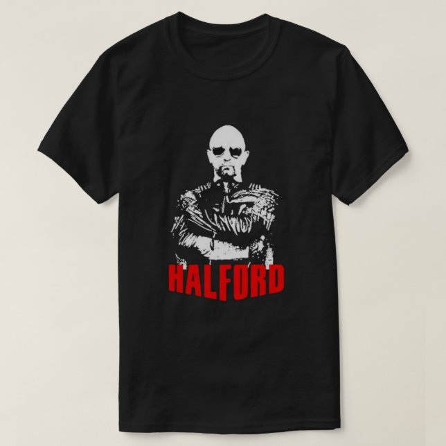 T-shirt halford judas Cadeau parfait Pour vous et vos amis (Design devant)
