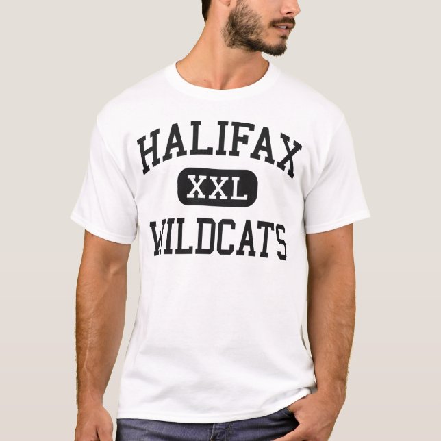 T-shirt Halifax - chats sauvages - secteur - Halifax (Devant)