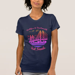 T-shirt Halifax et Dartmouth Nouvelle-Écosse meilleurs ami