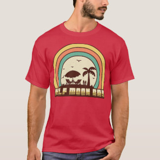 T-shirt Halle Moon Bay Beach Retro Sunset Style