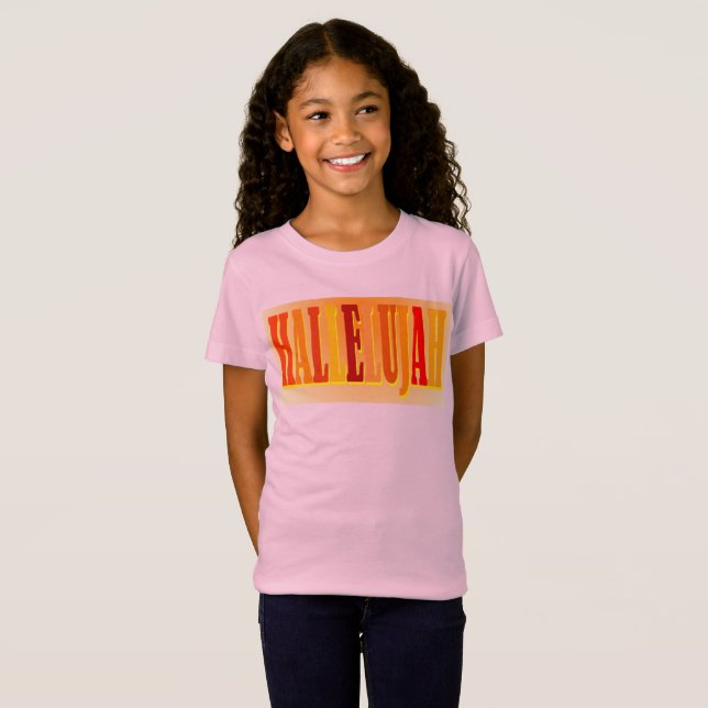 T-Shirt Hallelujah Enfants (Devant entier)