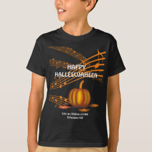 T-shirt HALLELUJAHEEN CITROUILLE Christian Halloween