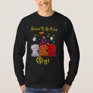 T-shirt Hallloween Béni D'Être Appelé Gigi Elephants