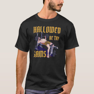 T-shirt Hallow Be Thains Jésus Weightlifting Workout
