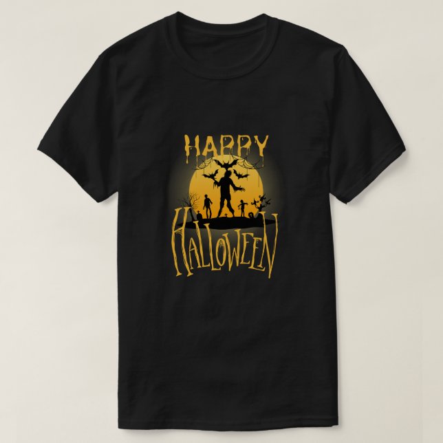 T-shirt Halloween (Design devant)