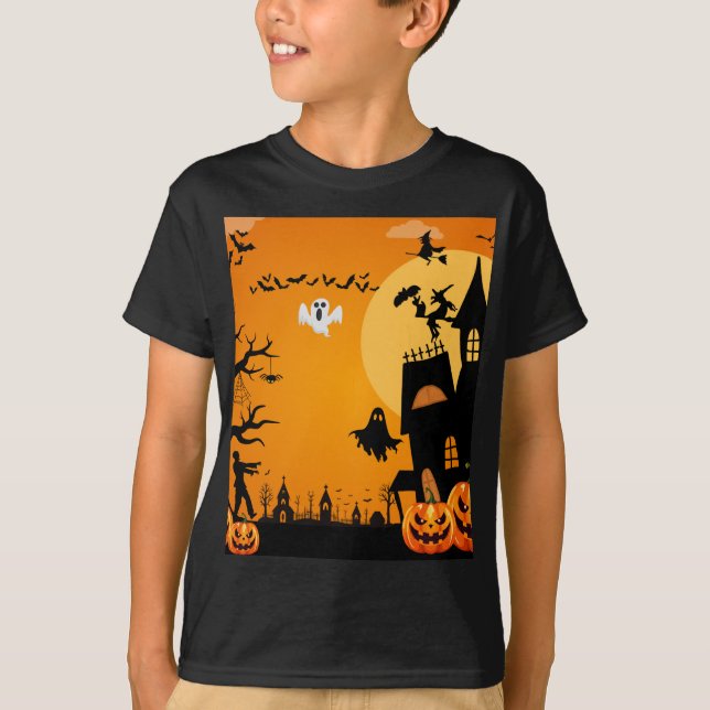 T-shirt Halloween (Devant)