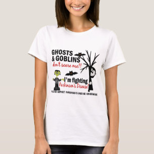 T-shirt Halloween 1 guerrier de :maladie de Parkinson