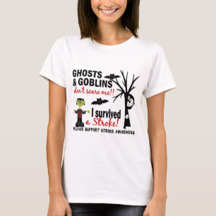 T-shirt Halloween 1 survivant de course