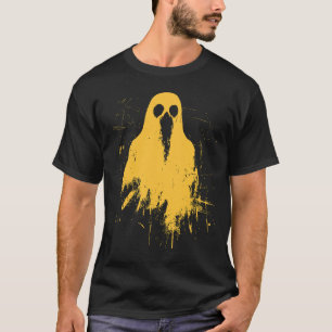 T-shirt Halloween 2024 Grunge Tendance Y2K moutarde