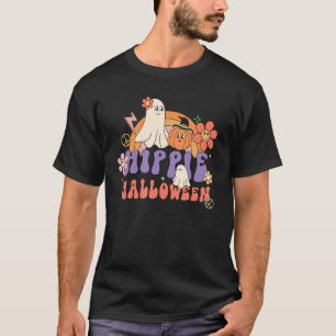 T-shirt Halloween 60s les années 70 Tie Dye Hippie Ghost C