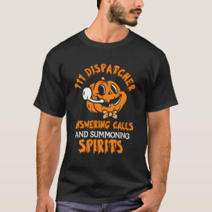T-shirt Halloween 911 Police Emergency Dispatcher Operator
