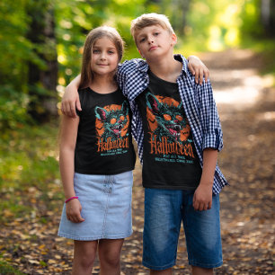 T-shirt Halloween à la chauve-souris effrayant