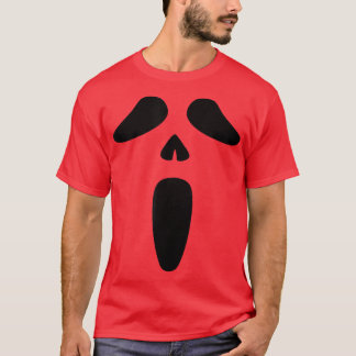 T-shirt Halloween à la tête de Citrouille sculpté de Jack-