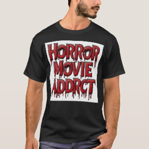 T-shirt Halloween addict cinéma d'horreur