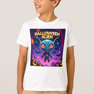 T-shirt Halloween Alien Trick-or-Treat Adventure